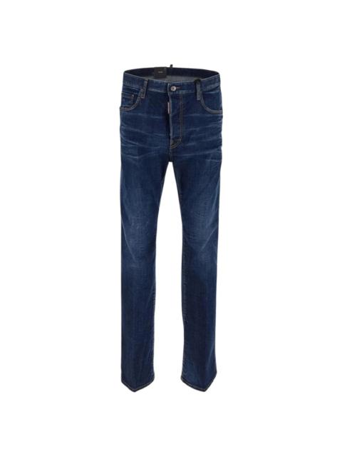 DSQUARED2 642 ストレートジーンズ | ブルー | FARFETCH JP