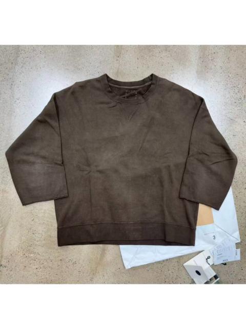 visvim VISVIM 23SS JUMBO SB SWEAT 3/4 sleeve sweater DK mud