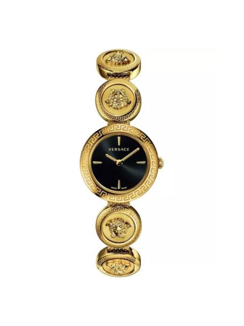 VERSACE Versace Medusa Stud Icon Quartz Black Dial Ladies Watch VERF00618