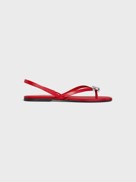 CELINE BIKI SANDAL IN CALFSKIN