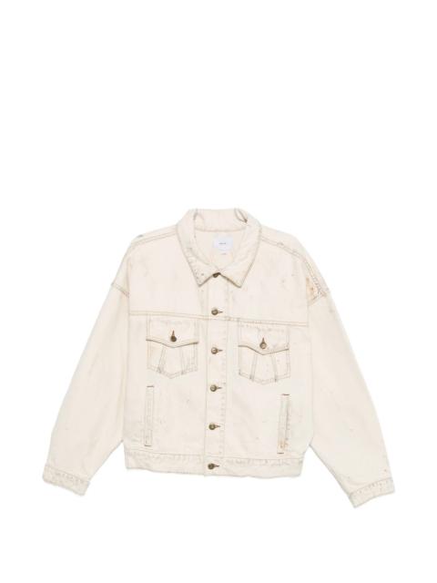 Rhude Rhude Distressed Denim Jacket