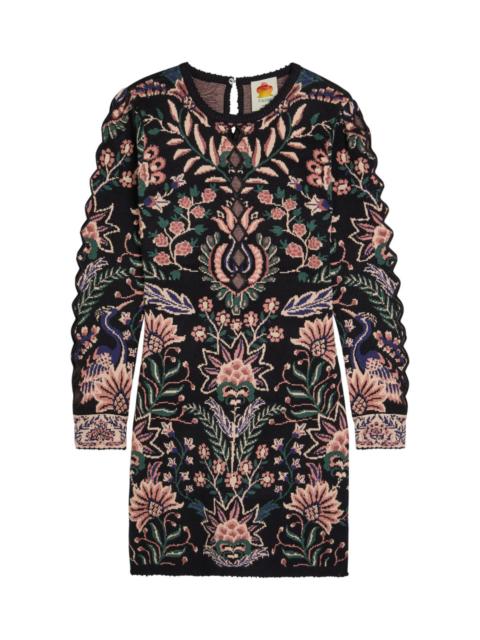 alga pacifico embroidered midi dress Agua by Agua Bendita | The Alga Pacifico embroidered midi dress is a  wonderful day-to-night piece crafted in airy cotton poplin. It features  gorgeous hand