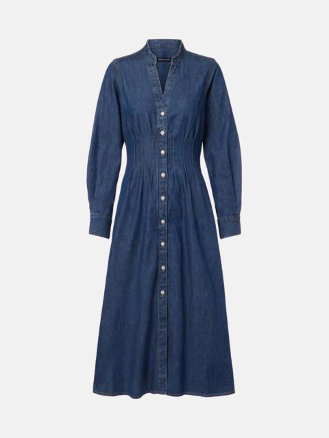 VERONICA BEARD Arcadia denim shirt dress
