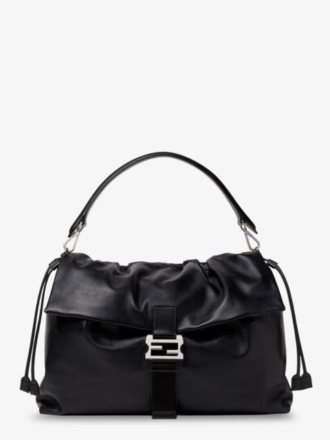 FENDI Fendi Men Fendi Flux Maxi Messenger Leather Crossbody Bag