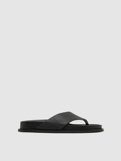 ST. AGNI Classic Thong Slide - Black