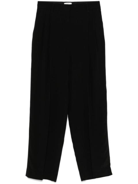 Totême Toteme Women Pleat Detail Straight Leg Trousers