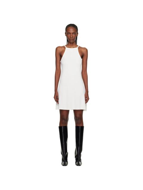 courrèges Off-White Spongy Heritage Minidress