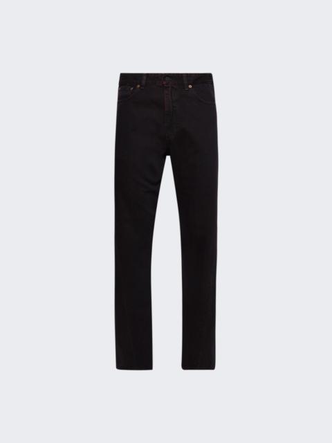 MM6 Maison Margiela 5 Pocket Pants Burgundy