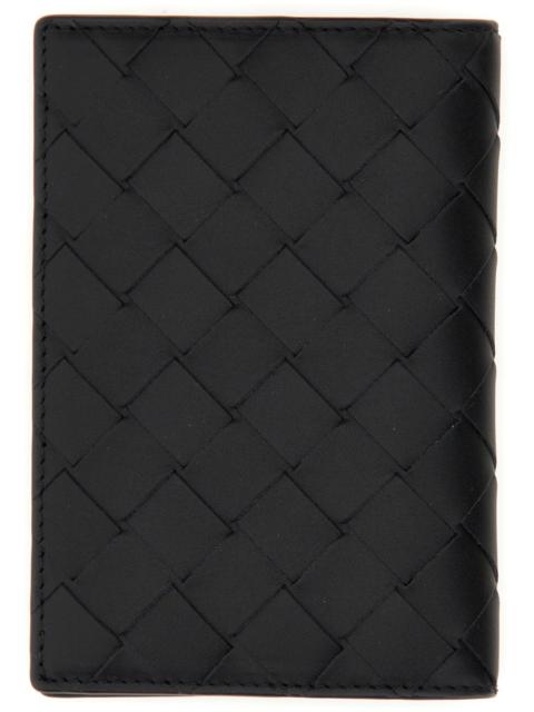 Bottega Veneta Bottega Veneta Men Leather Passport Holder