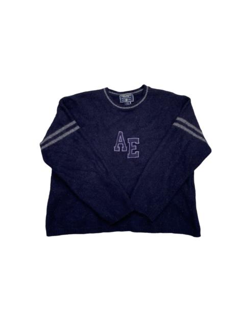 Other Designers American Eagle Outfitters - AE Mohair Crop Made in Italy Sweater