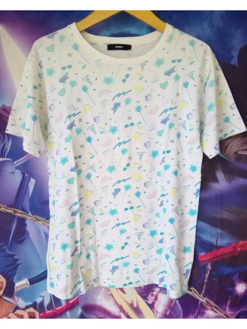 Diesel Diesel x Yoko Honda All Over Print T-Shirt Vintage 90s