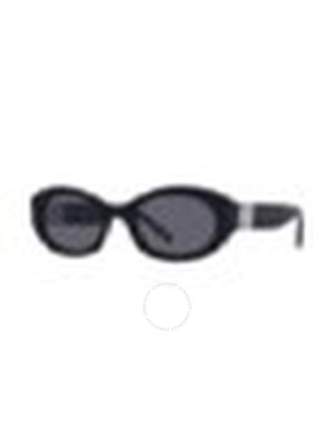 Givenchy Givenchy Smoke Oval Ladies Sunglasses GV40091I 05A 52