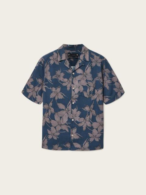 ALLSAINTS PARTERRE RELAXED FIT SHORT SLEEVE SHIRT