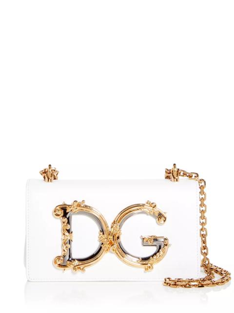 Dolce & Gabbana Calfskin DG Girls Phone Bag