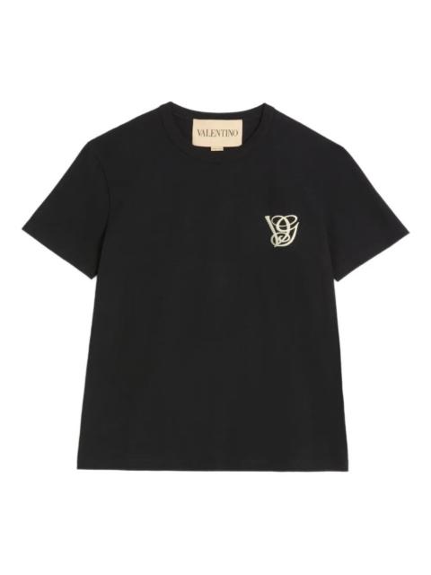 Valentino `VLTN` Print Regular T-Shirt