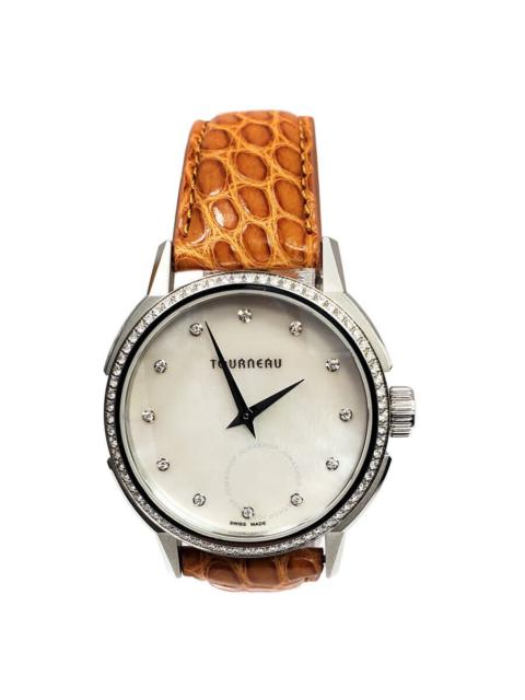 Other Designers Pre-owned Tourneau Tny Roventa Quartz Diamond Ladies Watch TNY350707