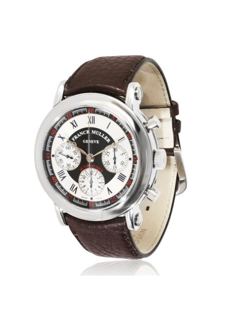 FRANCK MULLER Pre-owned Franck Muller Ronde Chronograph Automatic White Dial Men's Watch 7002 CC
