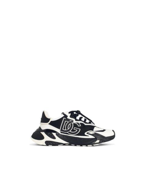 Dolce & Gabbana Dolce & Gabbana 'Daymaster' Black And White Leather Blend Sneakers Men