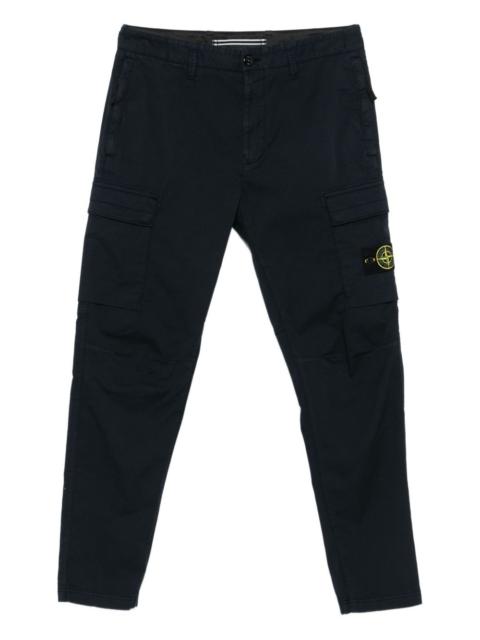 Stone Island Cotton Cargo Trousers
