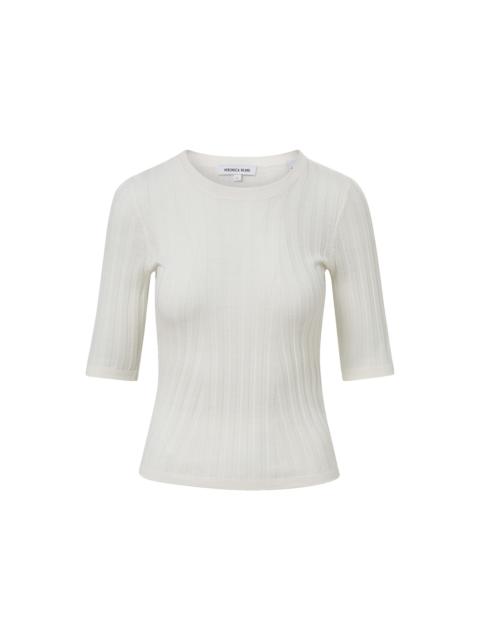 VERONICA BEARD DEBOIS MERINO WOOL TOP
