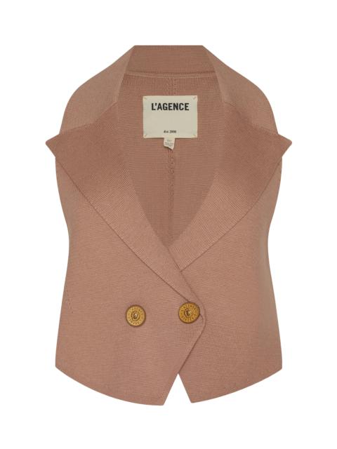 L'AGENCE Zadie Knit Vest