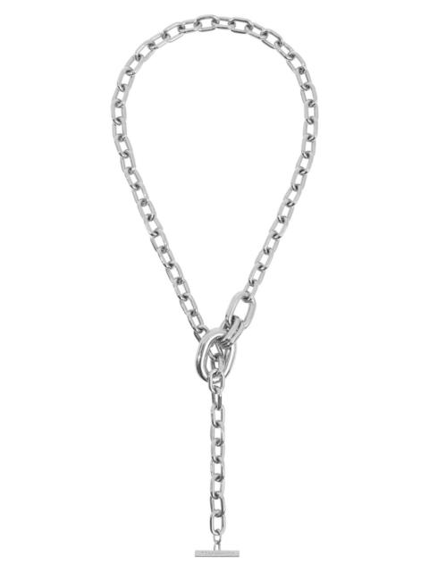 rabanne XL LINK ADJUSTABLE NECKLACE | SILVER