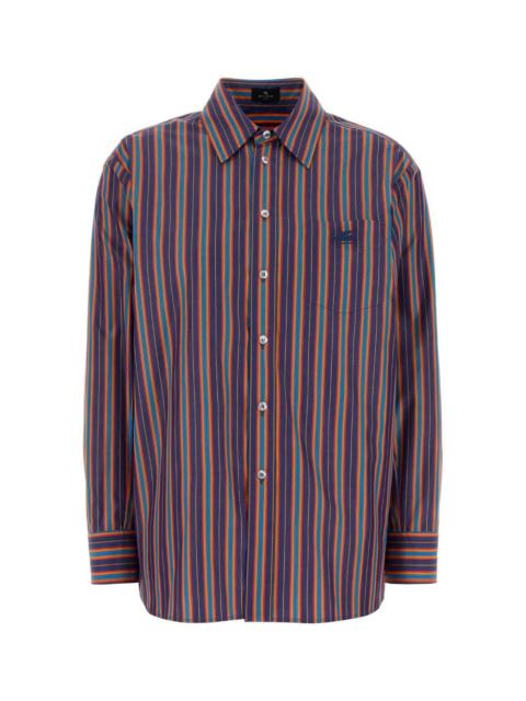 Etro Etro Women Embroidered Poplin Shirt