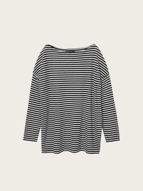 ALLSAINTS RITA RELAXED FIT STRIPED T-SHIRT