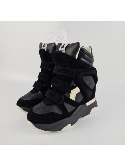 Isabel Marant Isabel Marant Balskee Black Suede Sneakers New & Authentic (