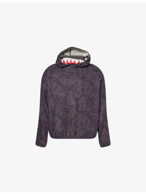 A BATHING APE® Bape x Kazuki Camouflage-Print Fleece Hoody