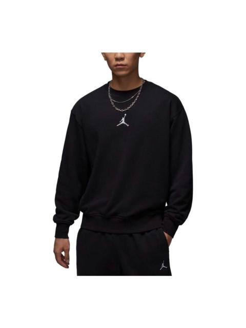 Jordan Air Jordan Brooklyn Fleece Crewneck Sweatshirt Asia Sizing 'Black' HV1751-010