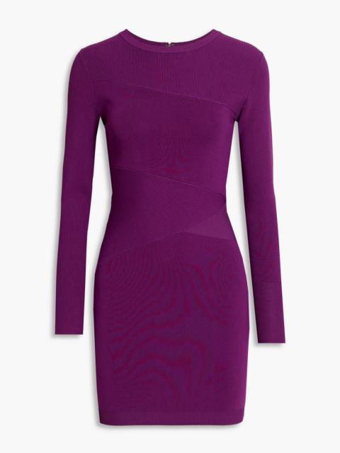 RETROFÊTE Sanja ribbed-knit mini dress