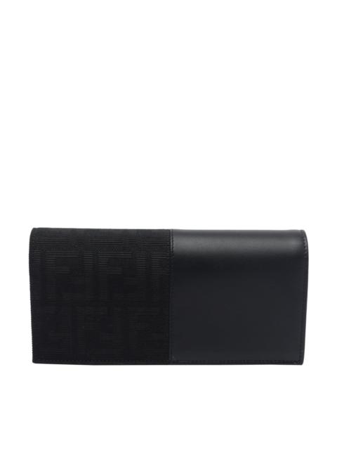 FENDI Fendi Men Ff Jacquard Wallet