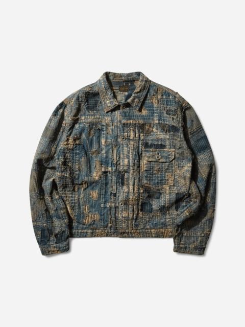 Kapital Men's BORO Spring 1st Jacket Indigo