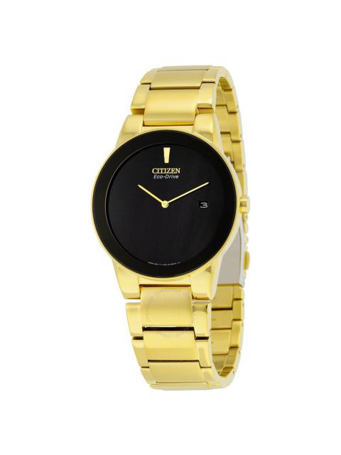 Other Designers Citizen Axiom Black Dial Gold-tone Men's Watch AU1062-56E