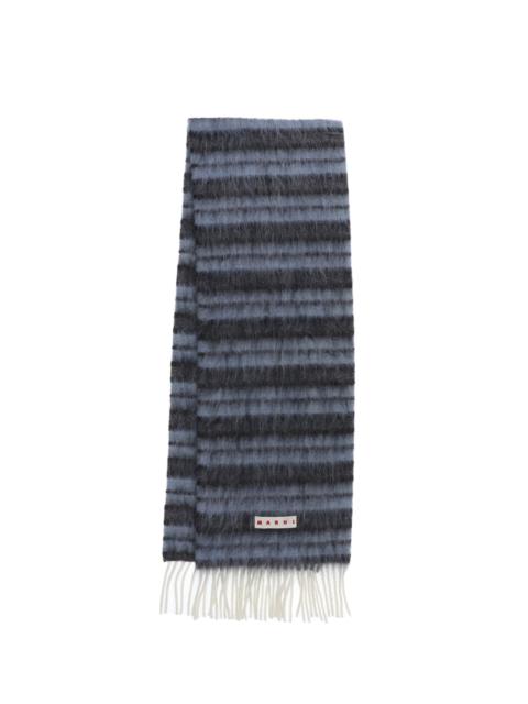 SCARF / LEADEN BLU