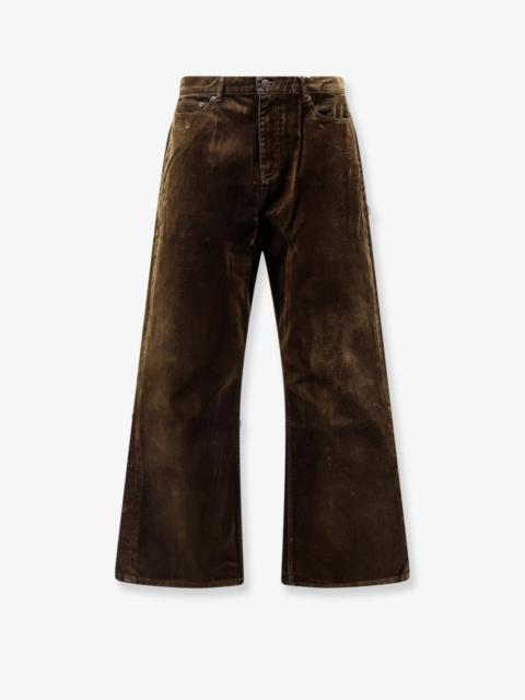 Tonywack Tonywack Flocked Cotton Jeans