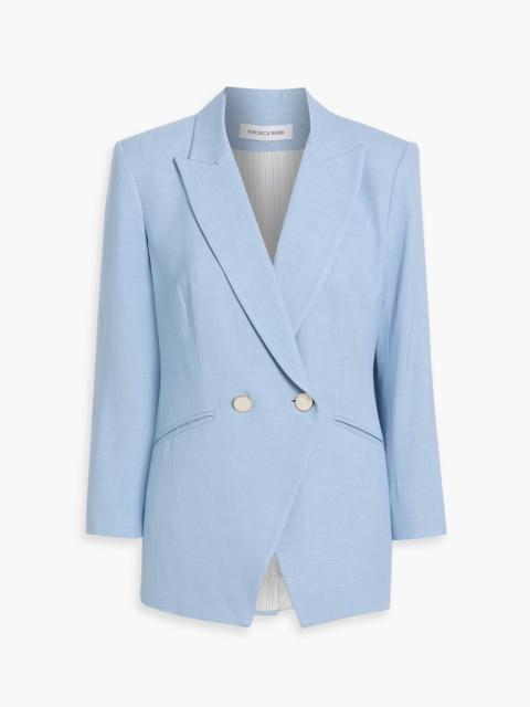VERONICA BEARD Rickie Dickey double-breasted woven blazer