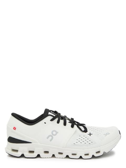 On ON Cloud X 4 Panelled Mesh-knit Sneakers