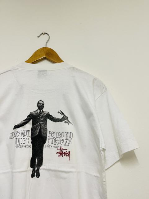 Other Designers Vintage - Vintage 90’s Stussy “ Skate Fly Photoprint T-Shirt st1