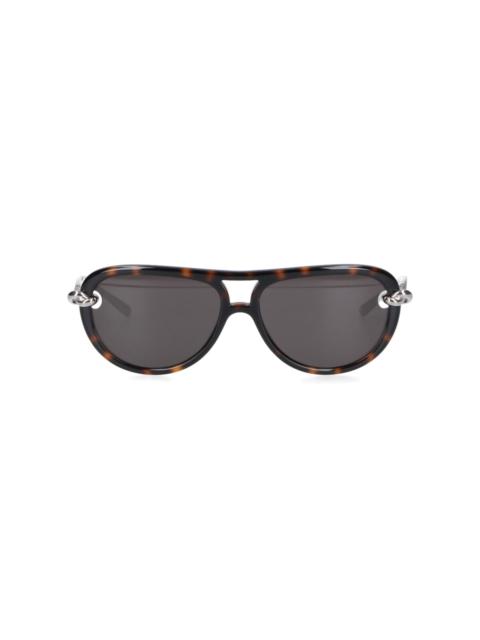 Bottega Veneta 'KNOT AVIATOR' SUNGLASSES