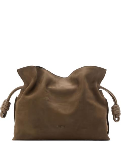 Loewe Loewe Women Flamenco Medium Nabuk Leather Clutch