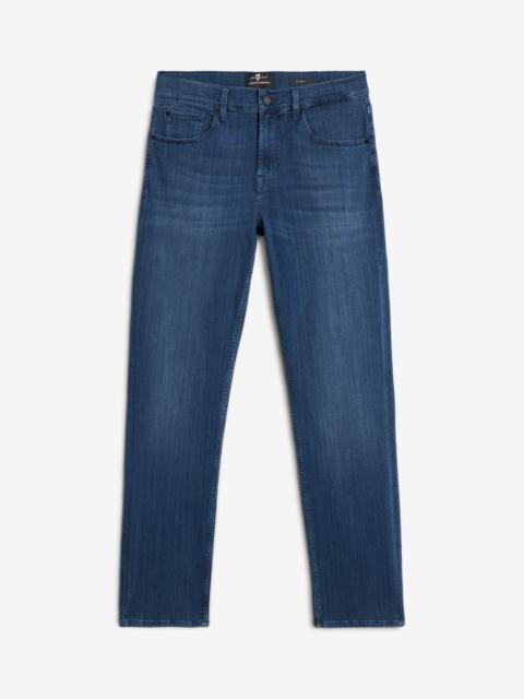 7 For All Mankind Luxe Performance Plus Slimmy in Mid Blue