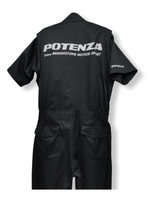 Other Designers Japanese Brand - Vtg POTENZA BRIDGESTONE Motorsports Pit Crew Coverall