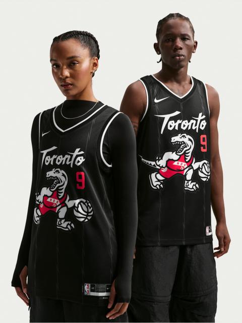 Nike RJ Barrett Toronto Raptors City Edition Men's Nike NBA Swingman Jersey