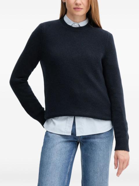 Barbour Woodhouse ribbed crew-neck sweater
