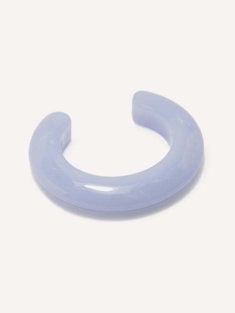 LIZZIE FORTUNATO Marbled Blue Lace Ridge Cuff Bracelet