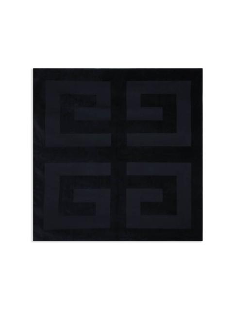 Givenchy 4G embossed towel