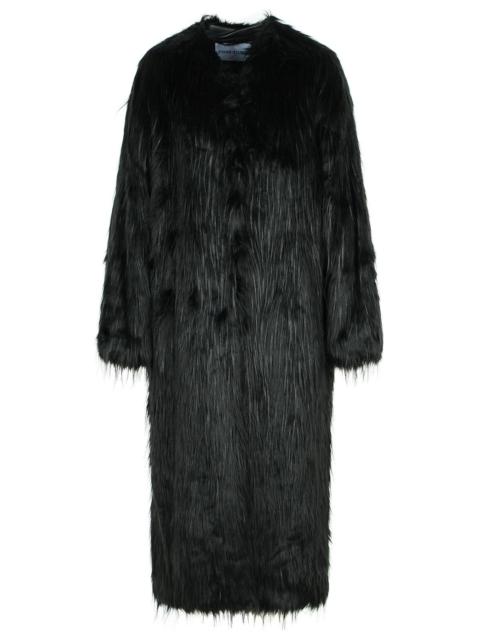 STAND STUDIO Stand Studio 'Carolina' Black Faux Fur Coat Women