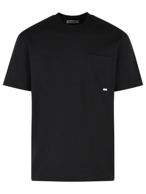 Jil Sander Jil Sander Black Cotton Polo Shirt Men